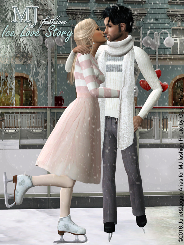 Sims2City: Ice love Story. Outfits.