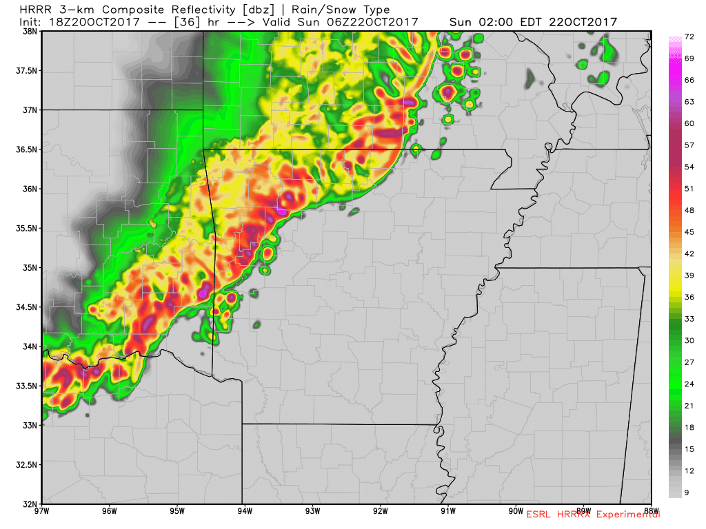here s how radar could look at 1 00 am as you can see the bulk of the rain is still west of region 8 this is a sunday morning weather maker for us here s how radar could look at 1 00 am as you can see the bulk of the rain is still west of region 8 this is a sunday morning weather maker for us