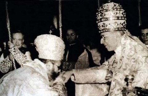 Sumo Pontifice de Roma y Patriarca Melquita de Oriente