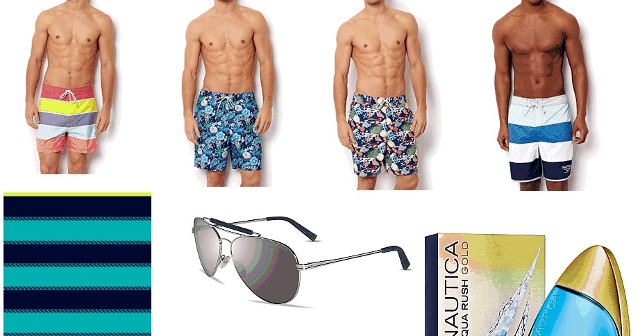 nautica men's swimwear