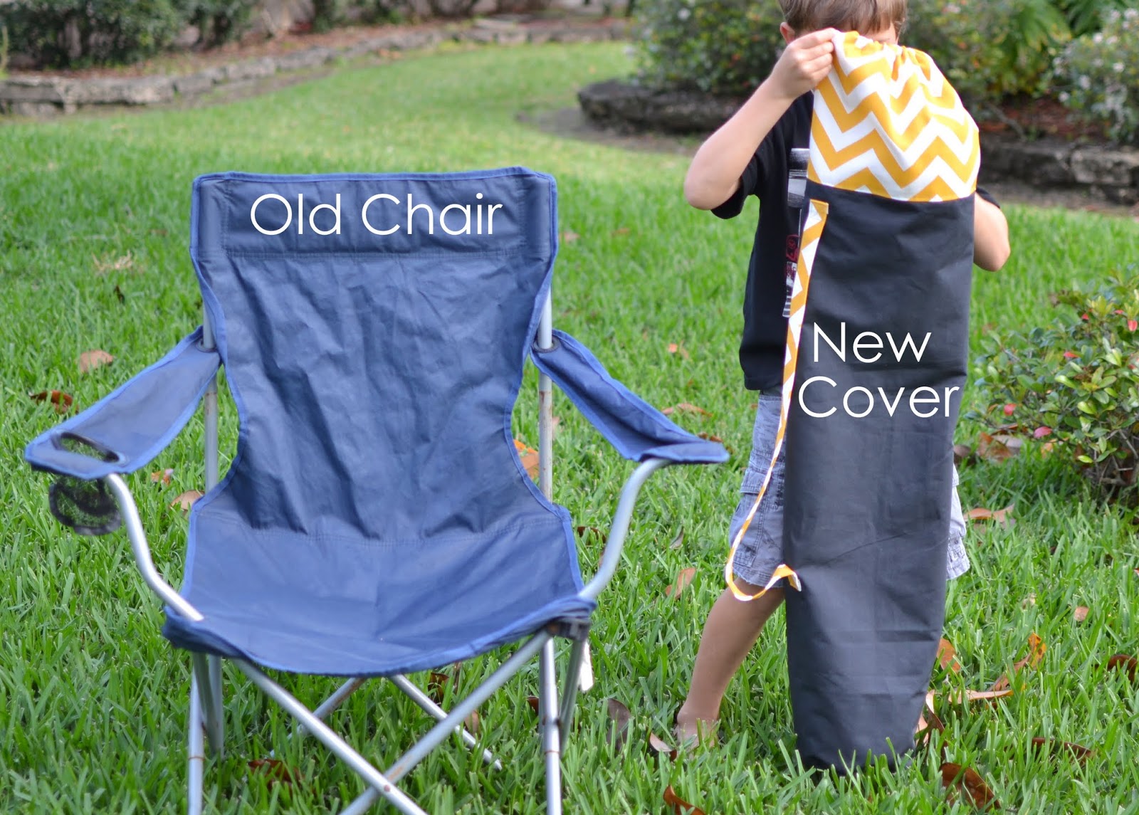 Blue Susan Makes I Am A Soccer Mom Soccer/Camping Chair Cover Tutorial