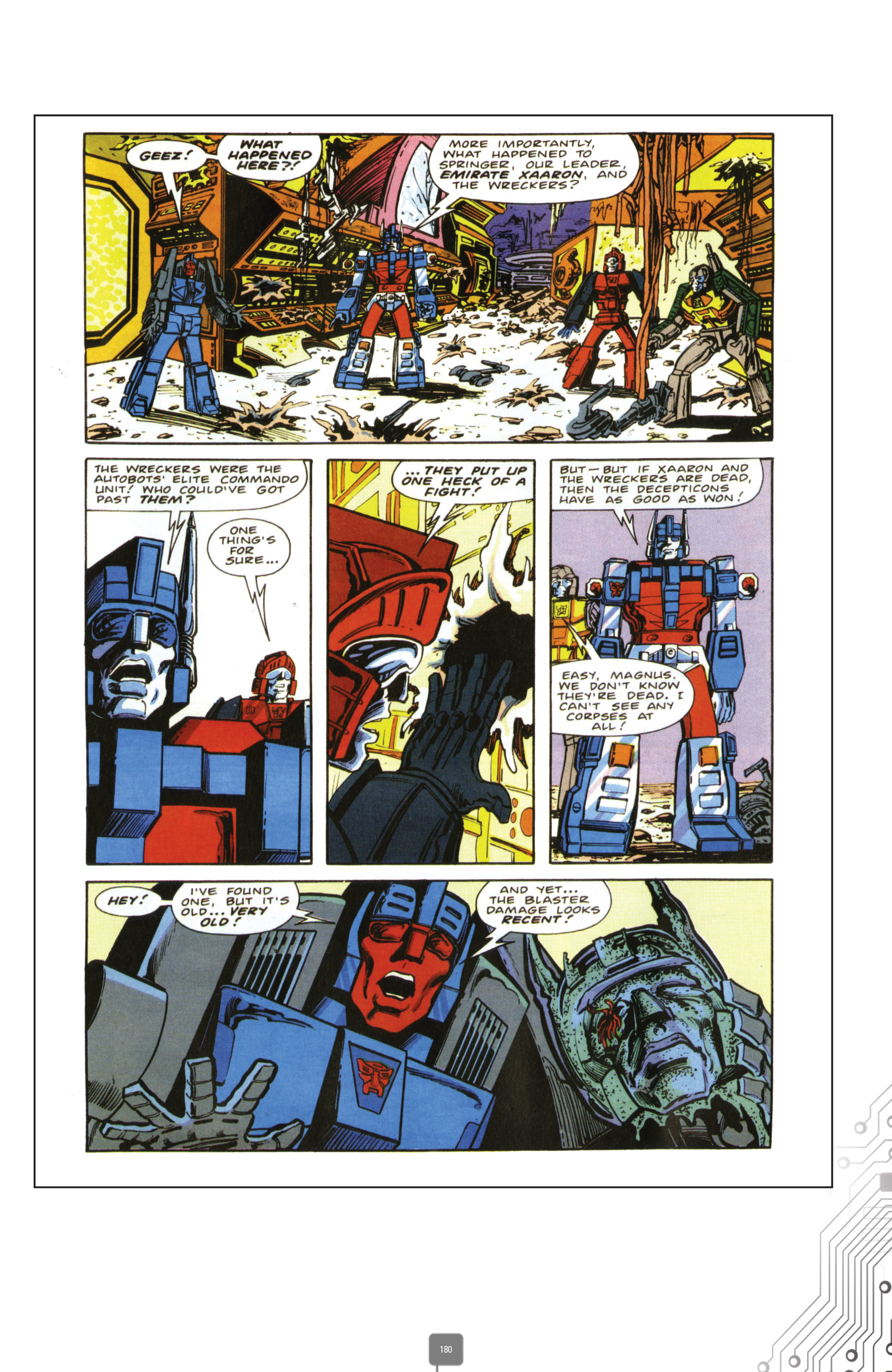 Read online The Transformers Classics UK comic -  Issue # TPB 5 - 180