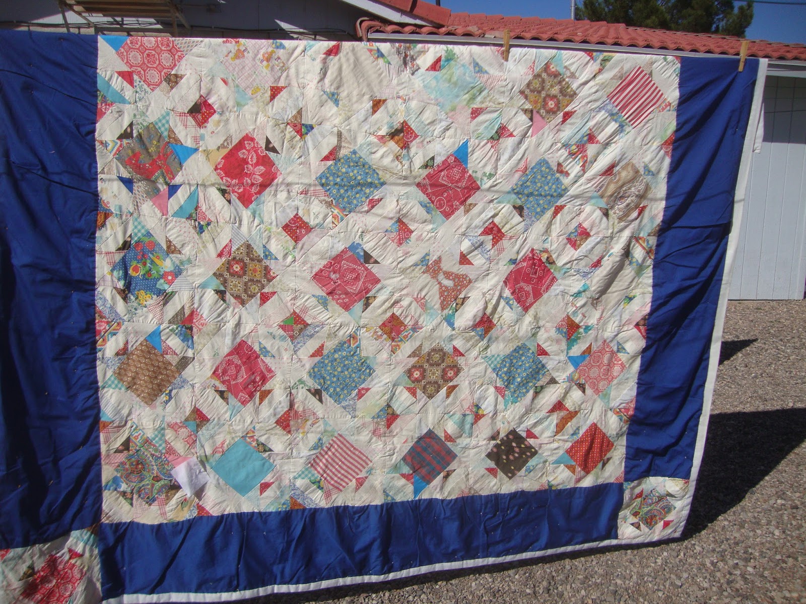 All The Good Names Were Taken My first quilt