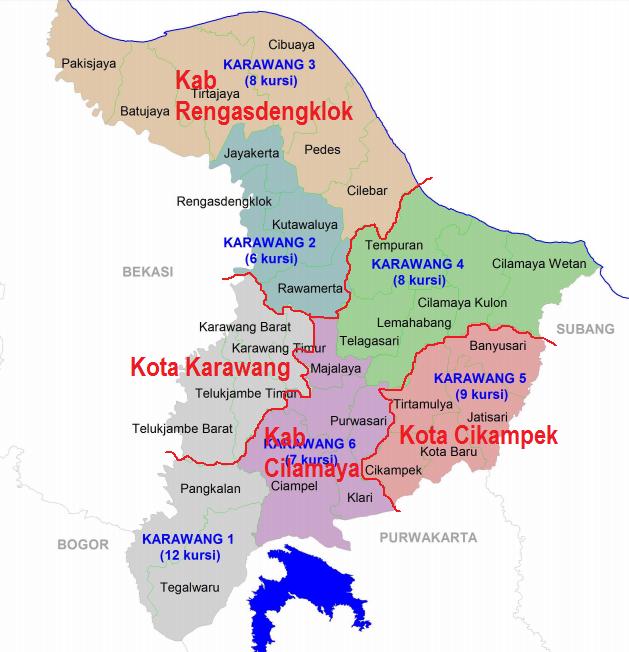 View Peta Kabupaten Karawang Pictures