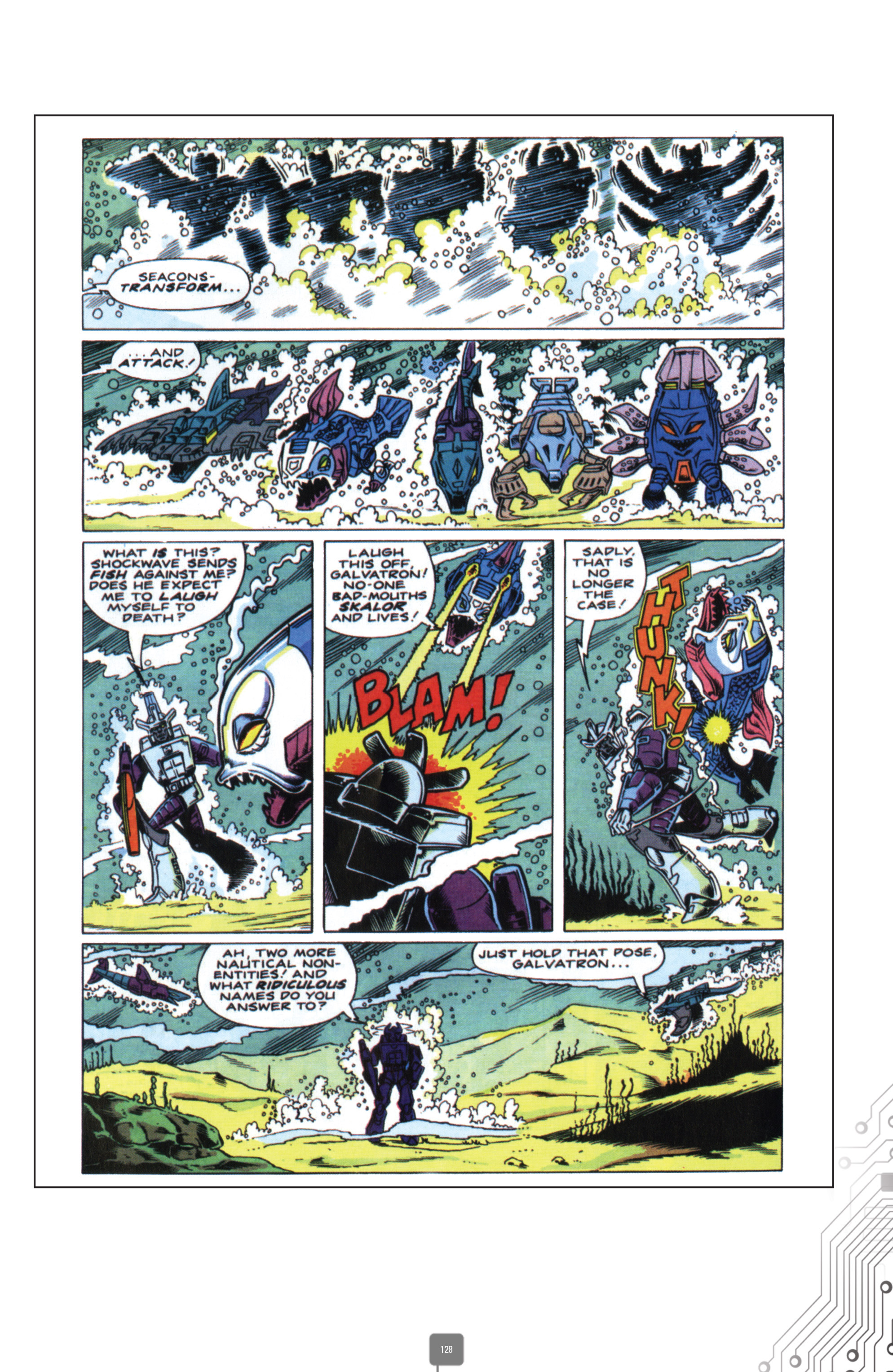 Read online The Transformers Classics UK comic -  Issue # TPB 5 - 128