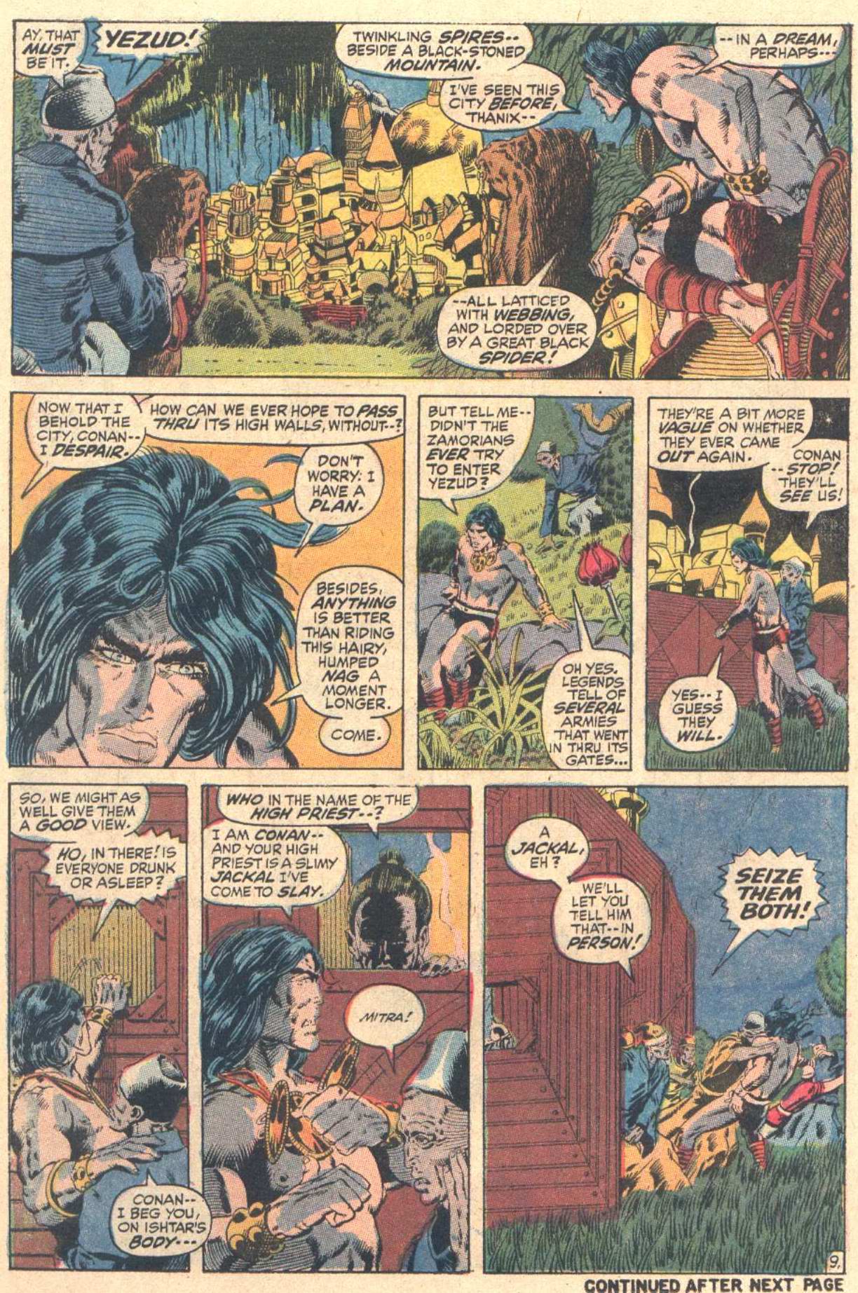 Read online Conan the Barbarian (1970) comic -  Issue #13 - 10