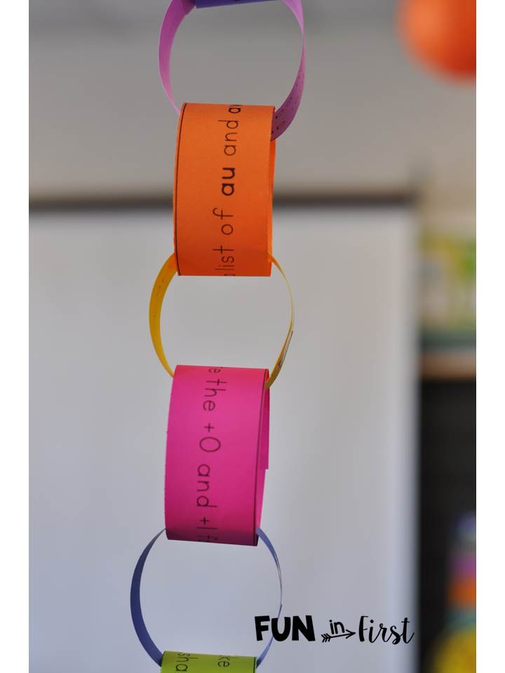 Summer Learning Chain - Fun in First