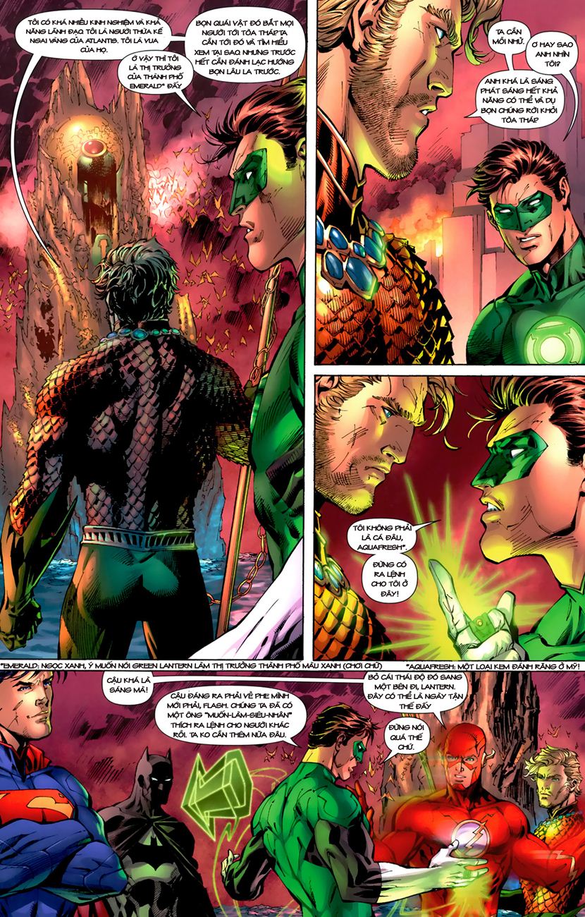 Justice League chap 4 trang 10