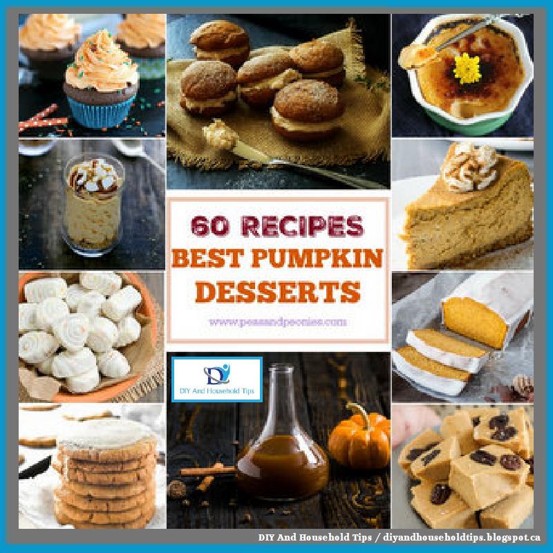 DIY And Household Tips: Best Pumpkin Desserts – 60 Decadent Recipes