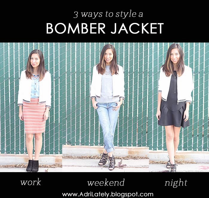 how to style a bomber jacket