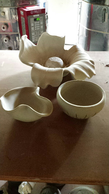 Porcelain sculptures by Lily L.