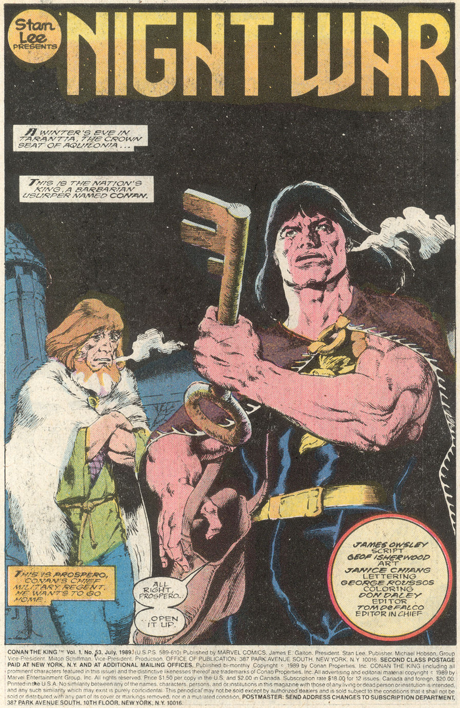 Read online Conan the King comic -  Issue #53 - 2