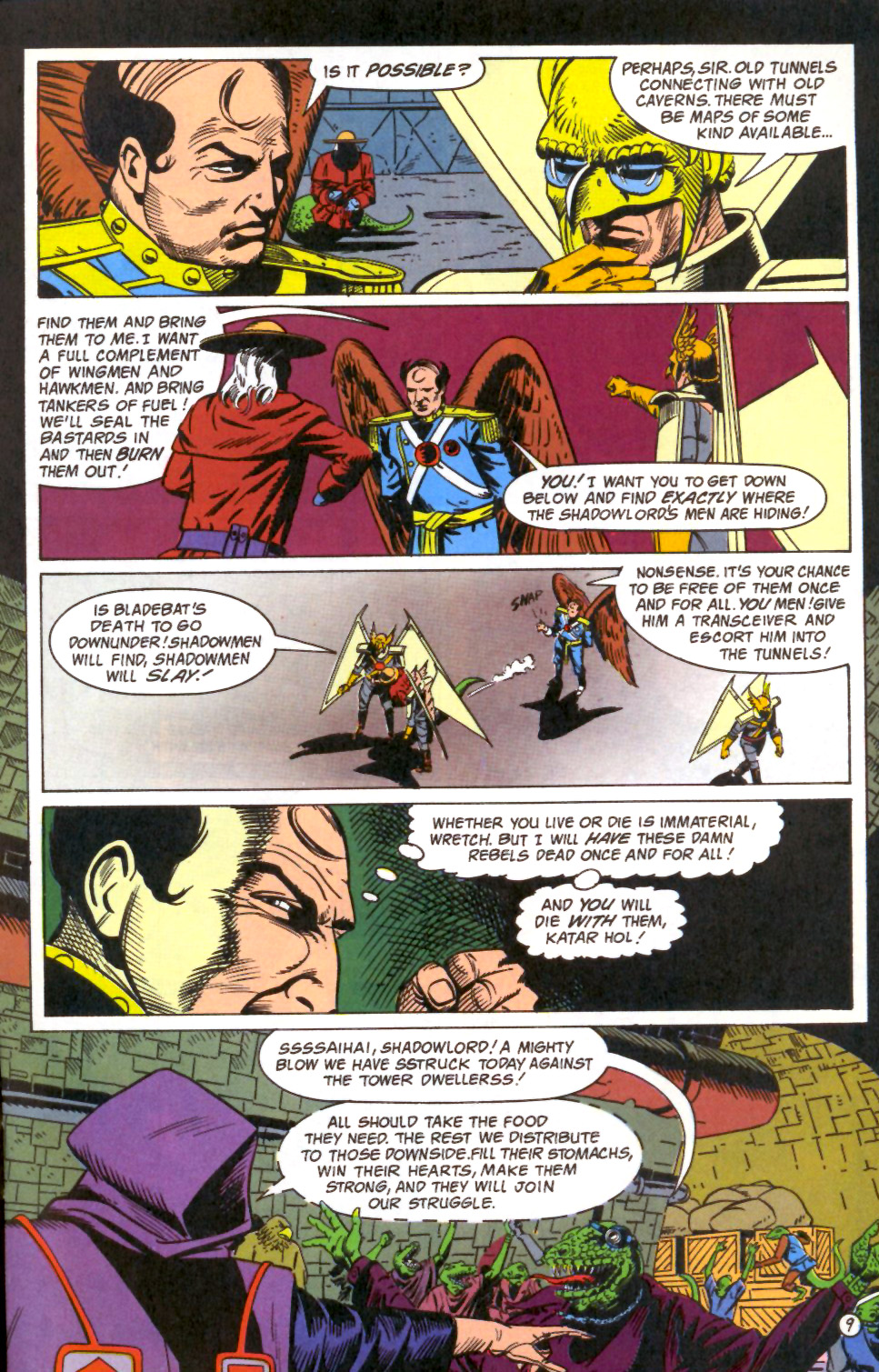 Read online Hawkworld (1990) comic -  Issue #24 - 9