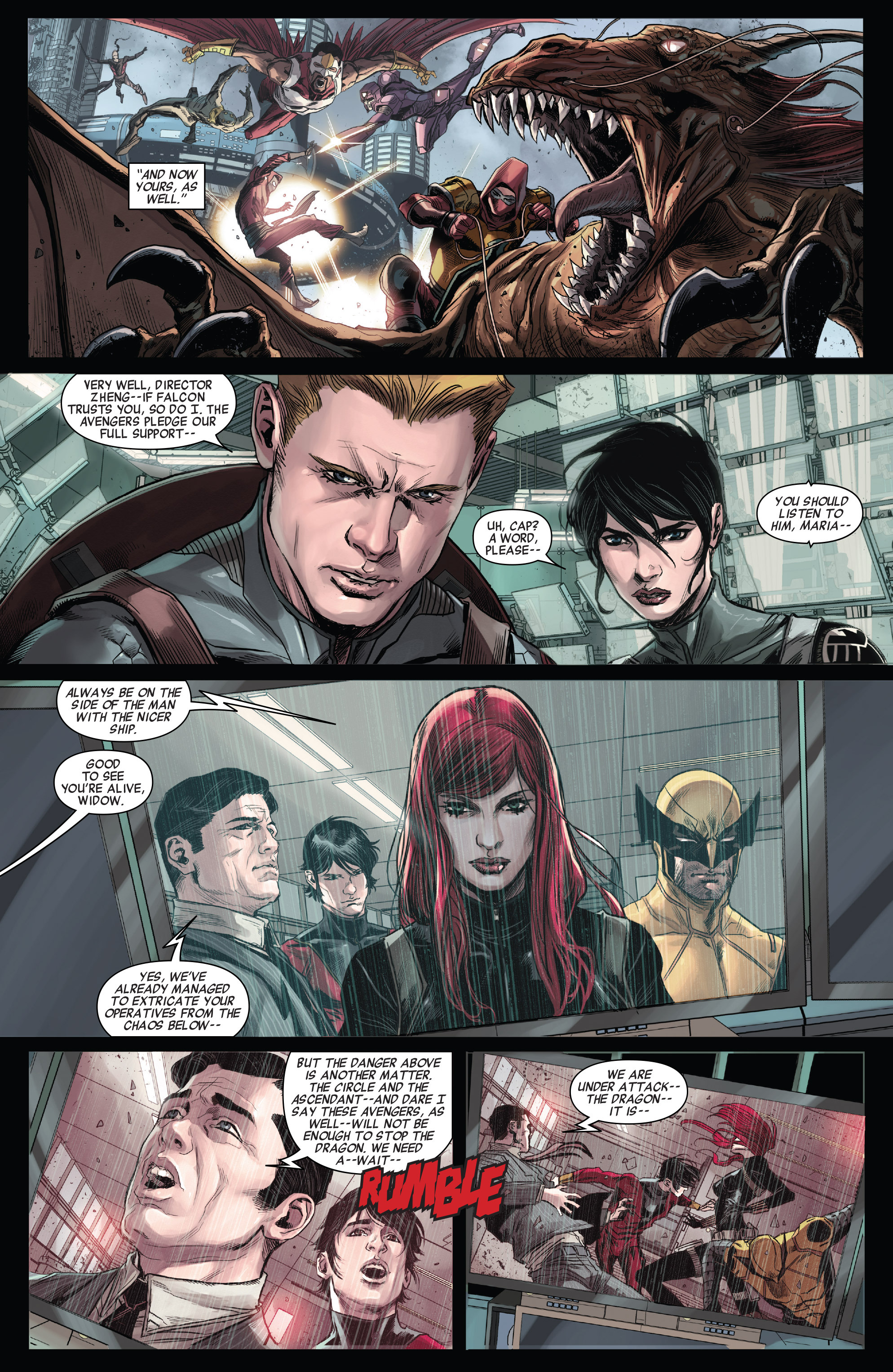 Read online Avengers World comic -  Issue #10 - 11