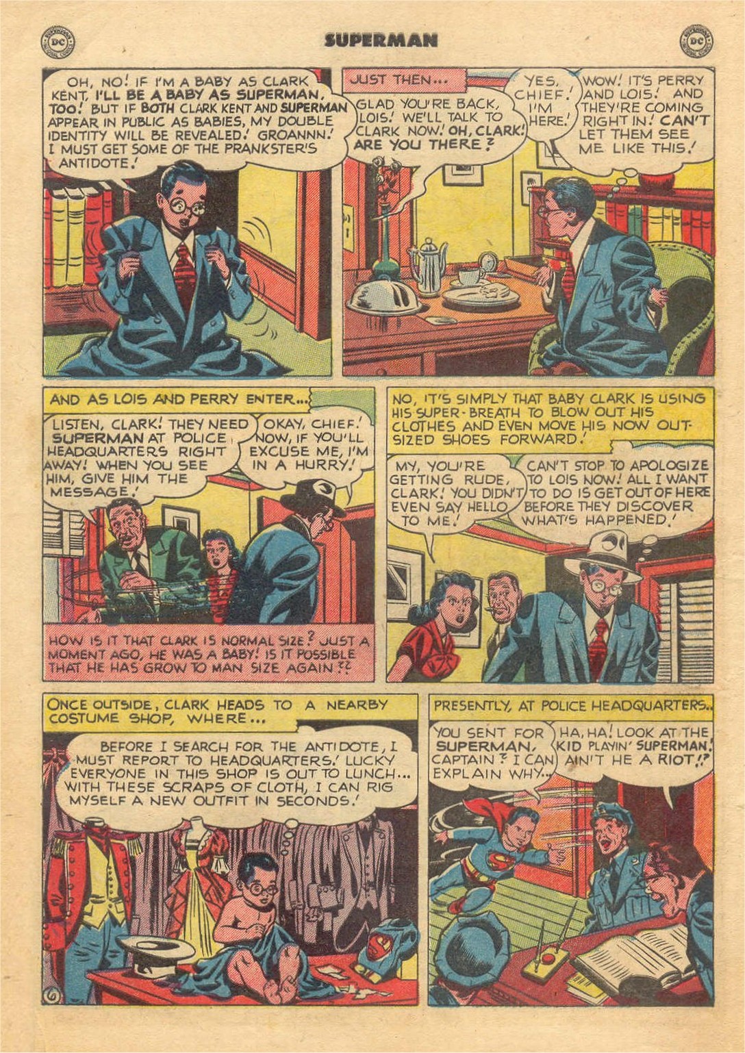 Read online Superman (1939) comic -  Issue #66 - 8