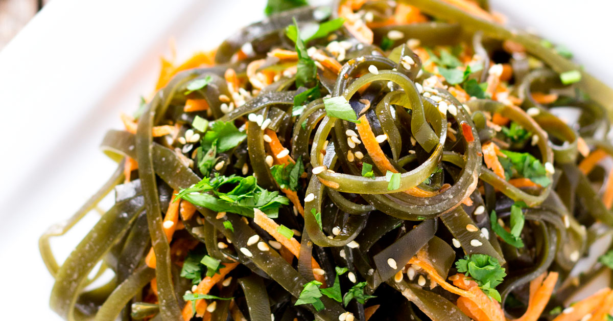 Benefits of Seaweed Salad from the Nutrient Contents Fresh Seaweed