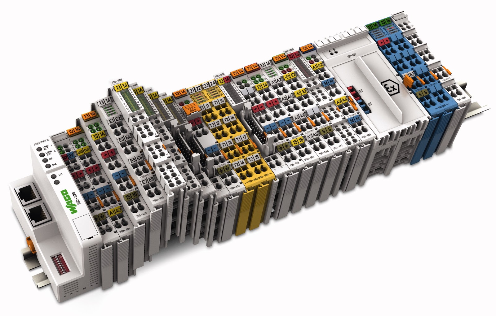 Wago 750-461//003-000 2-Channel Analog Input for Pt100//RTD Resistance Sensors