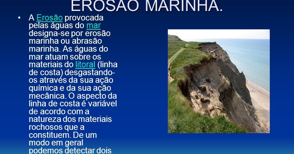 Frank e Sustentabilidade EROSÃO MARINHA Frank e Sustentabilidade EROSÃO MARINHA