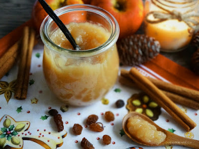 Bratapfel-Aufstrich mit Marzipan 