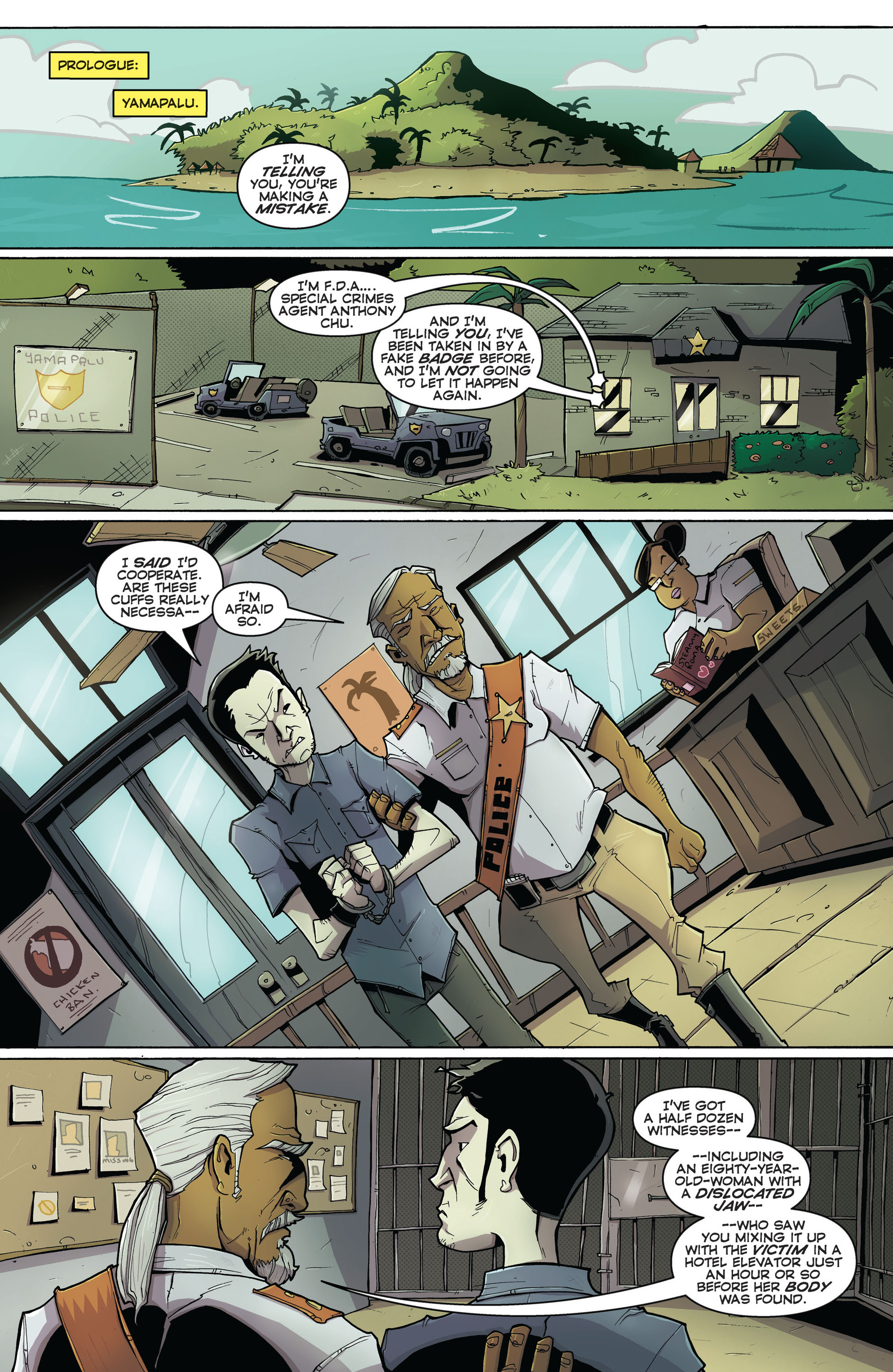 Read online Chew comic -  Issue #8 - 3
