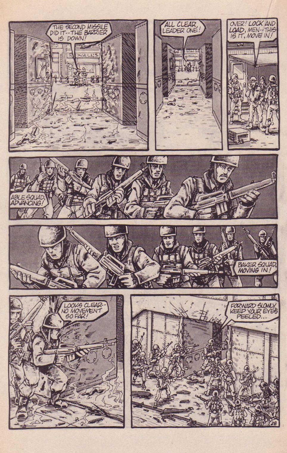 Read online Teenage Mutant Ninja Turtles (1984) comic -  Issue #7 - 30
