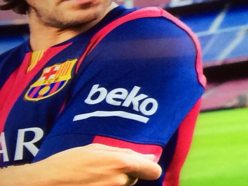 Barcelona Sign Beko Shirt Sponsorhip Deal - Footy Headlines