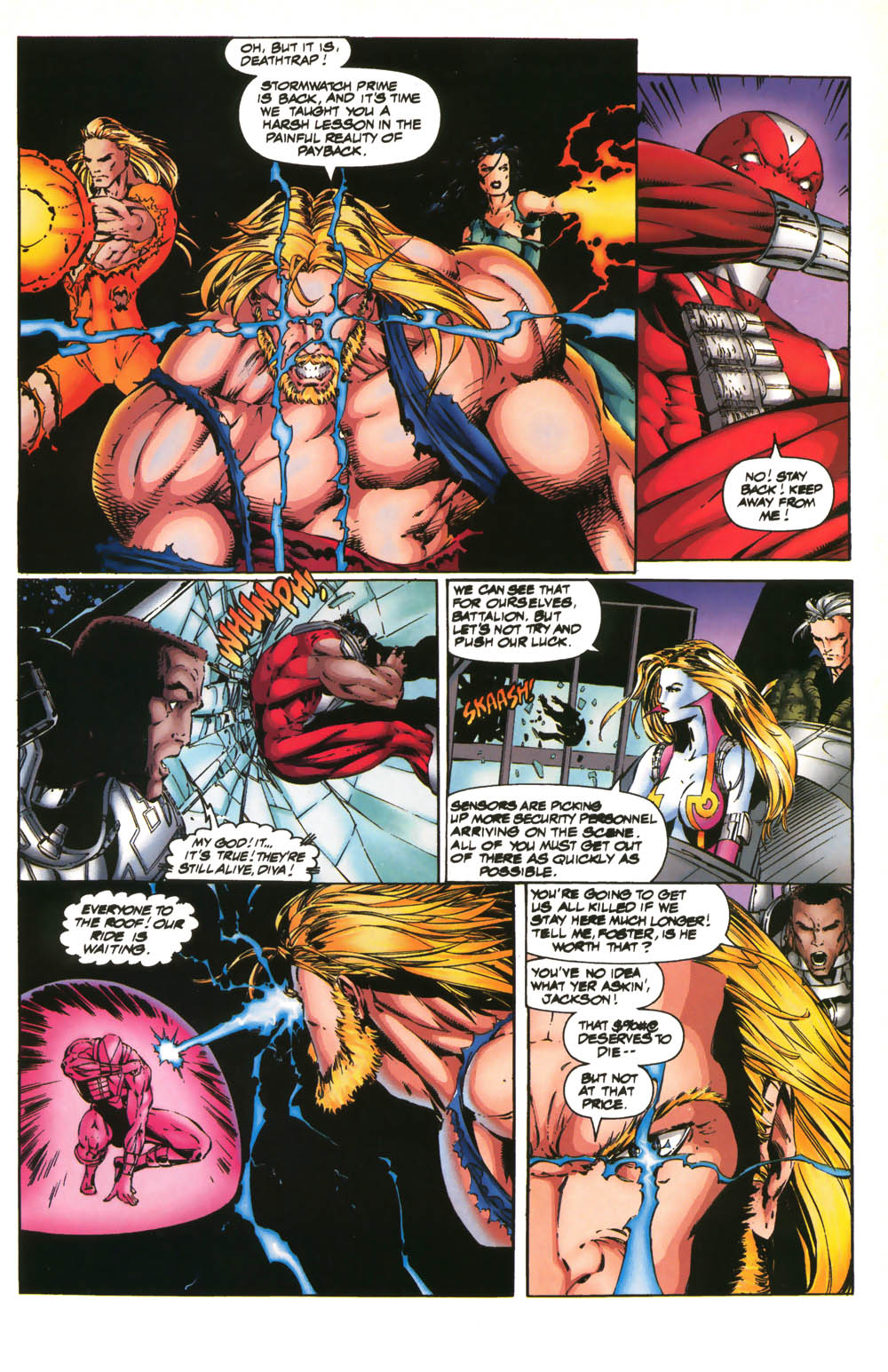 Read online Stormwatch (1993) comic -  Issue #7 - 23