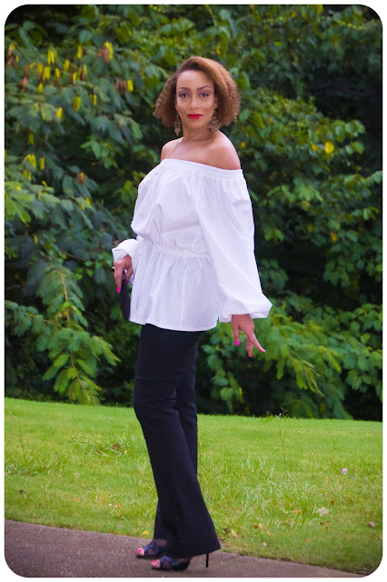 McCall's 7163 | Transitioning into Fall with a Crisp White Statement Shirt! -- Erica Bunker DIY Style!