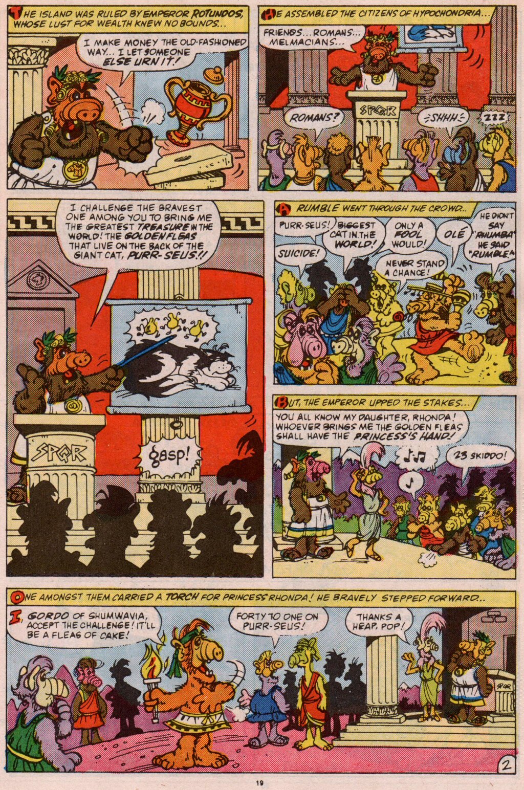 Read online ALF comic -  Issue #5 - 16