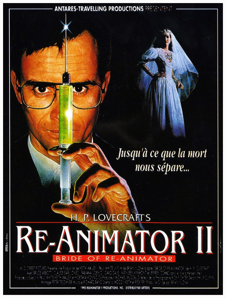13: BRIDE OF RE-ANIMATOR / Re-Animator II Productions - 1989