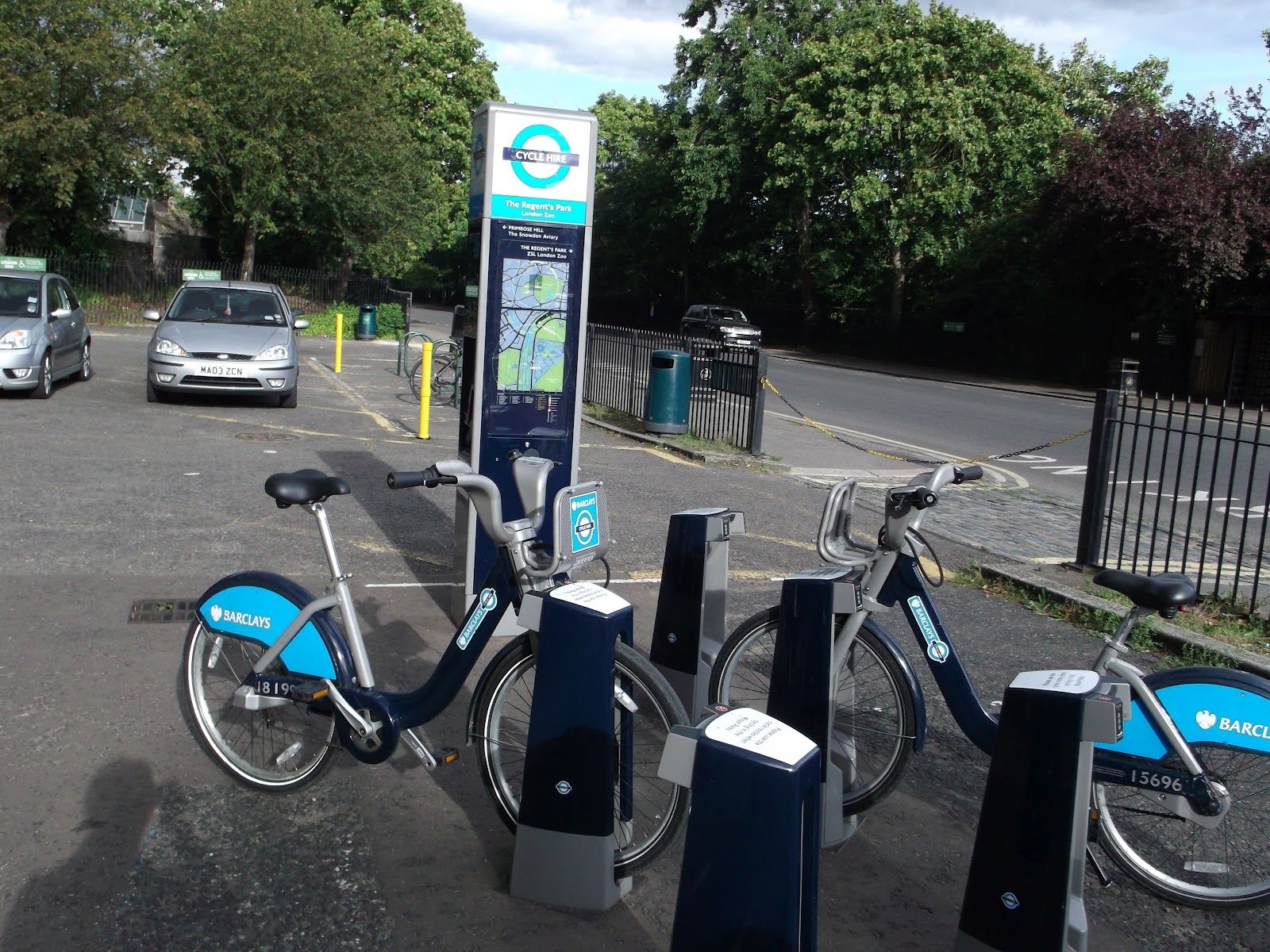 boris bikes olympic park