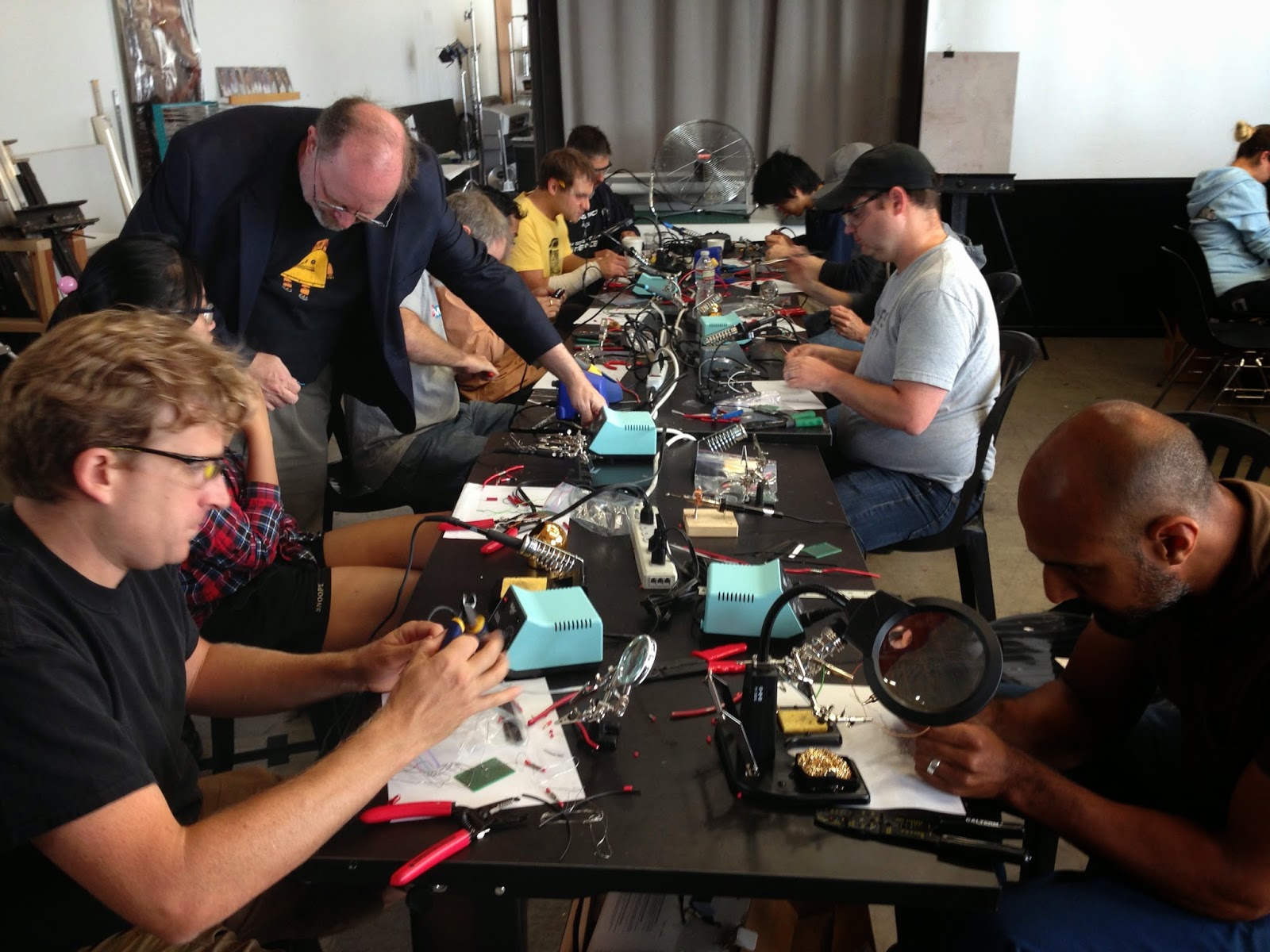 EastBay RC Soldering Class, Success!