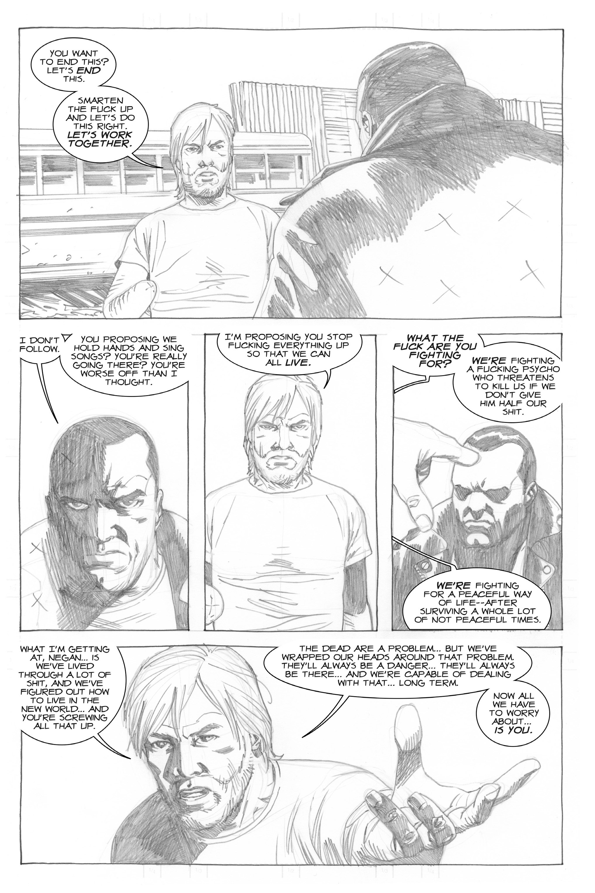 The Walking Dead issue All Out War Artist Proof Edition - Page 225