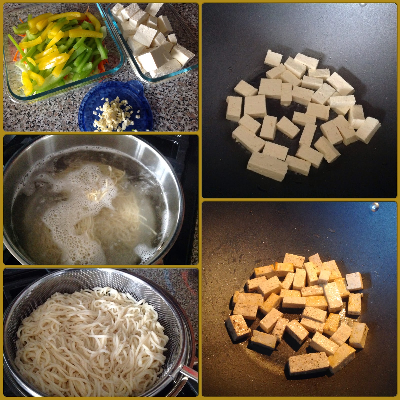 A Kaleidoscopic Dream : Spicy Tofu Noodles