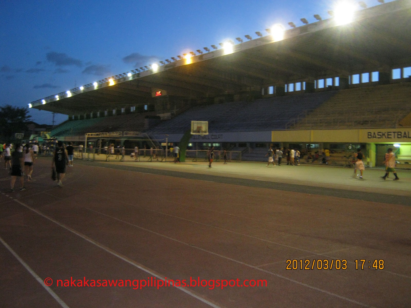 Life in the Philippines Jogging at Marikina sport center