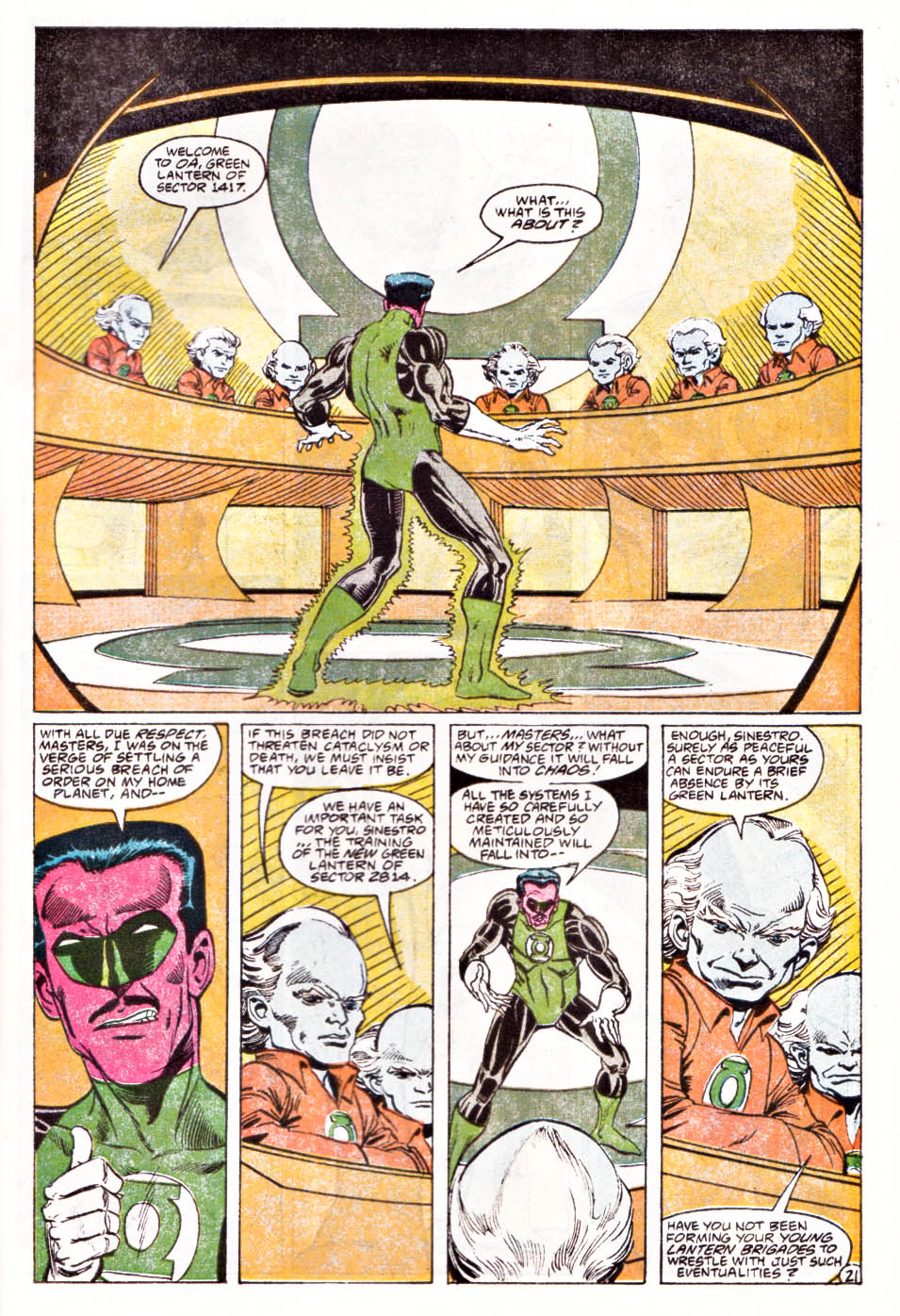 Read online Green Lantern: Emerald Dawn II comic -  Issue #1 - 22