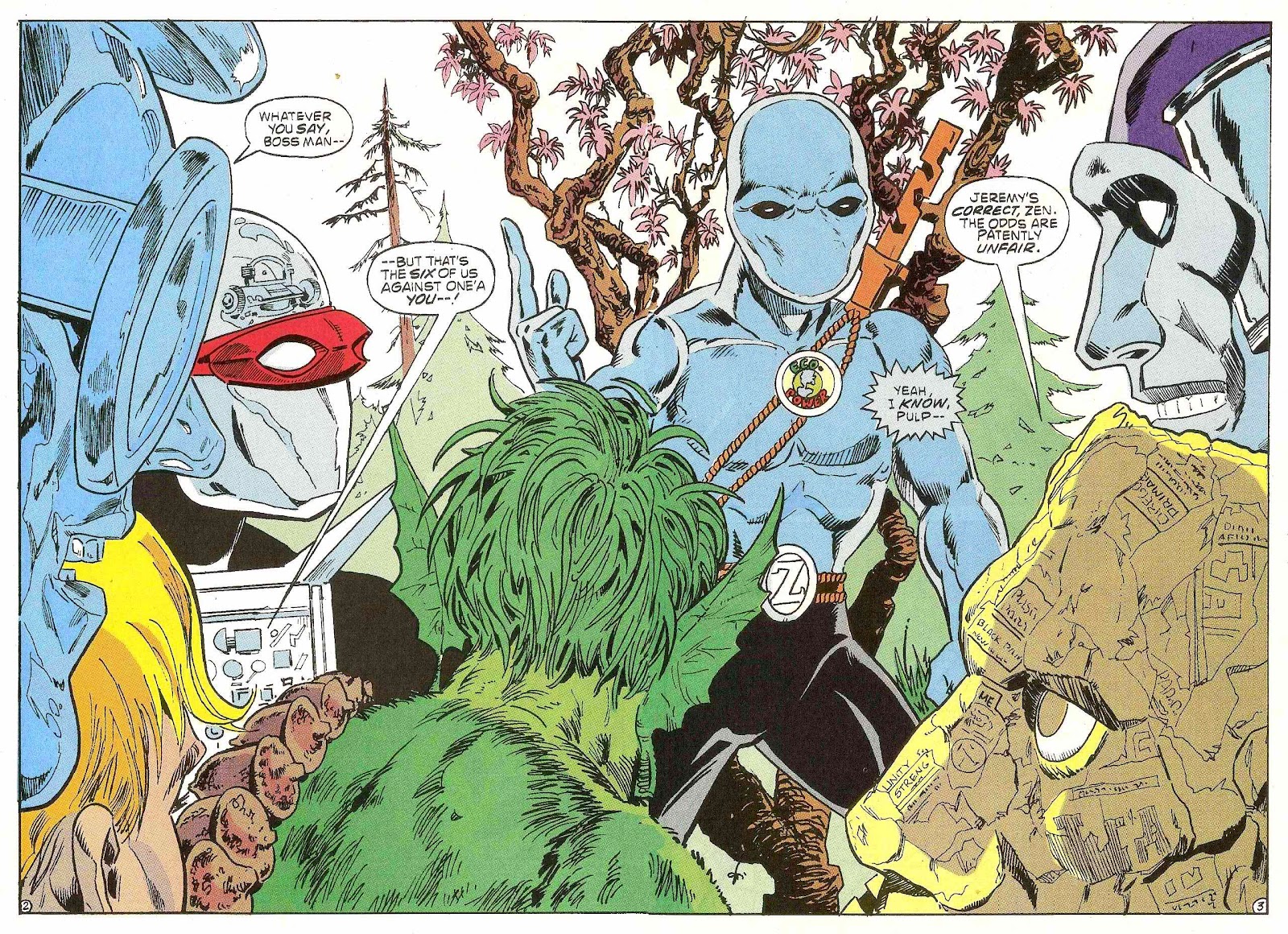 Read online Zen Intergalactic Ninja (1992) comic -  Issue #1 - 4