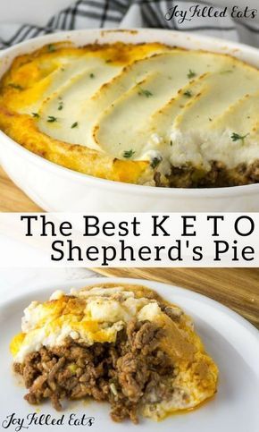 Shepherd’s Pie Recipe With Cauliflower Topping