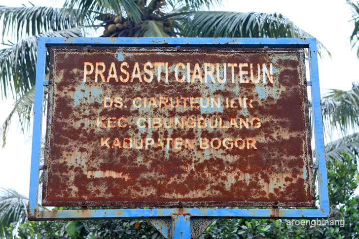 prasasti ciaruteun bogor