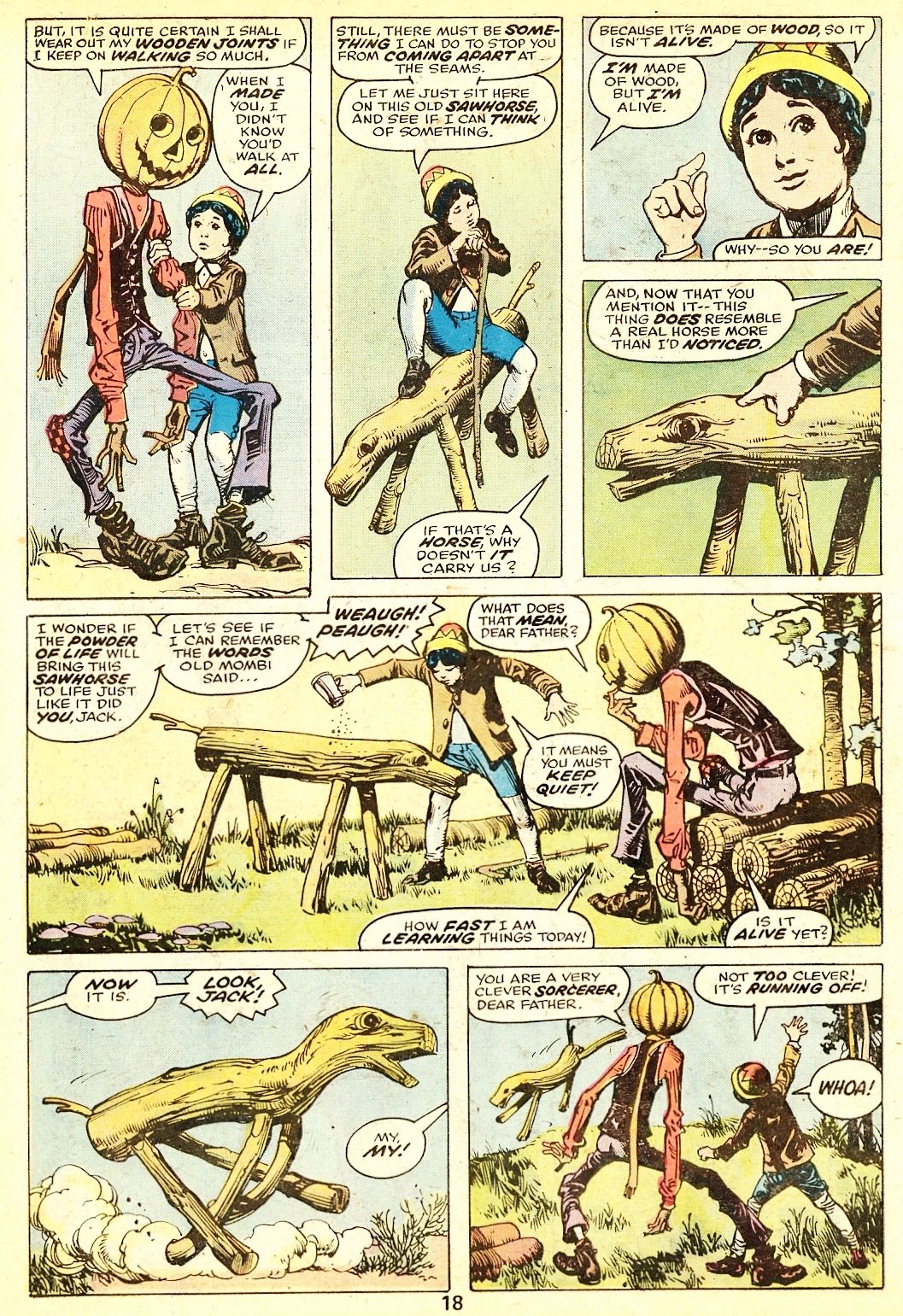 Read online Marvel Treasury of Oz comic -  Issue #1 - 17