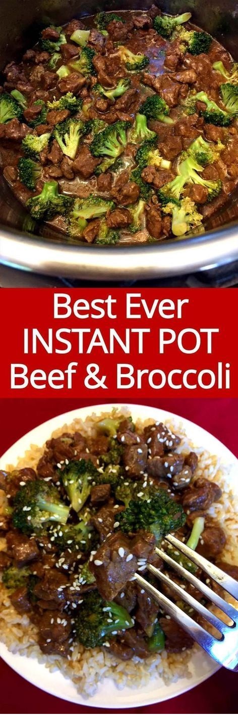 Instant Pot Beef And Broccoli