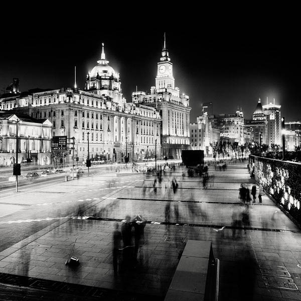 Black and White, Night City Landscape 1001Best Wallpapers