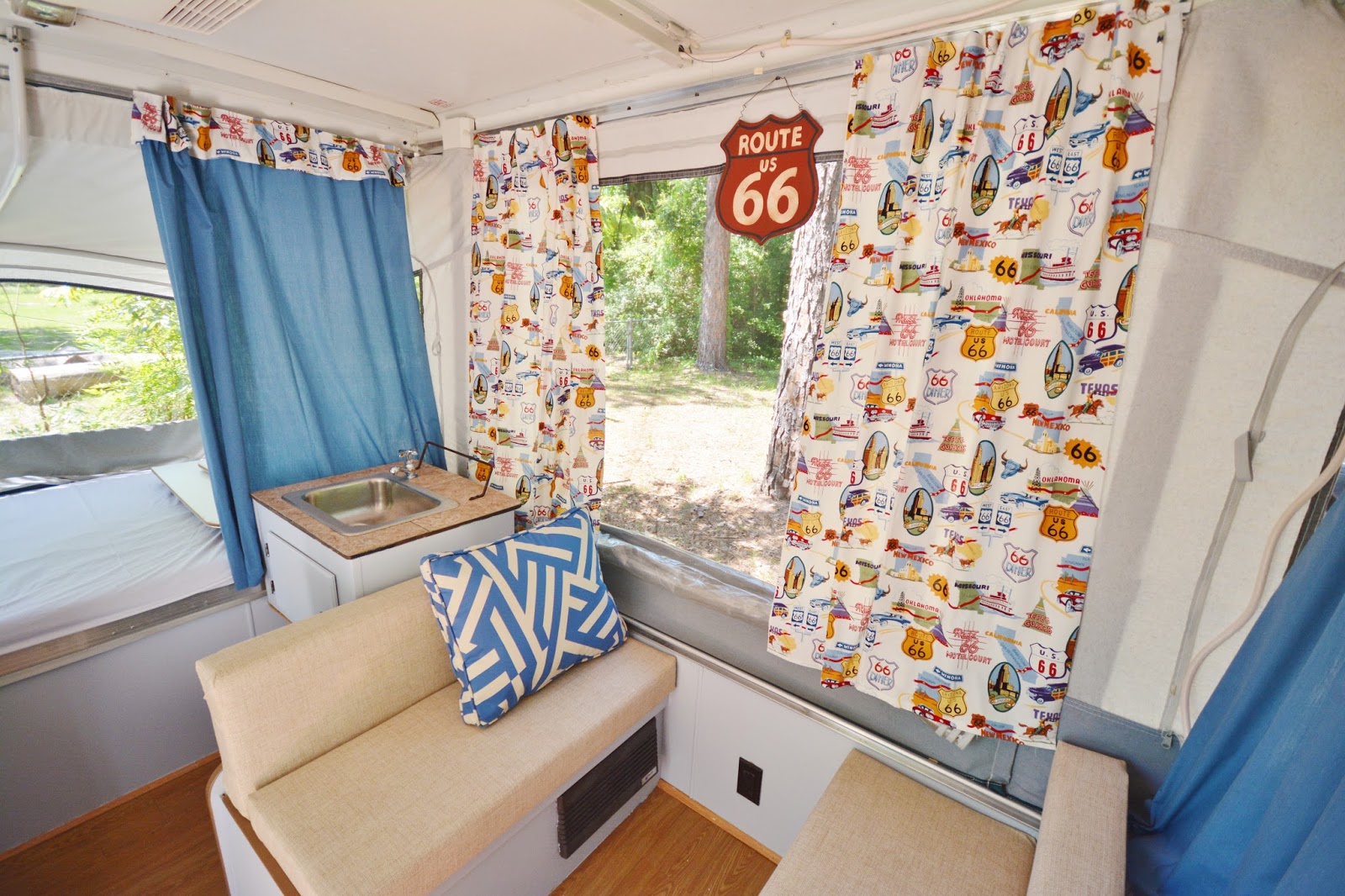 Life With 4 Boys Diy Pop Up Camper Remodel 70dayroadtrip