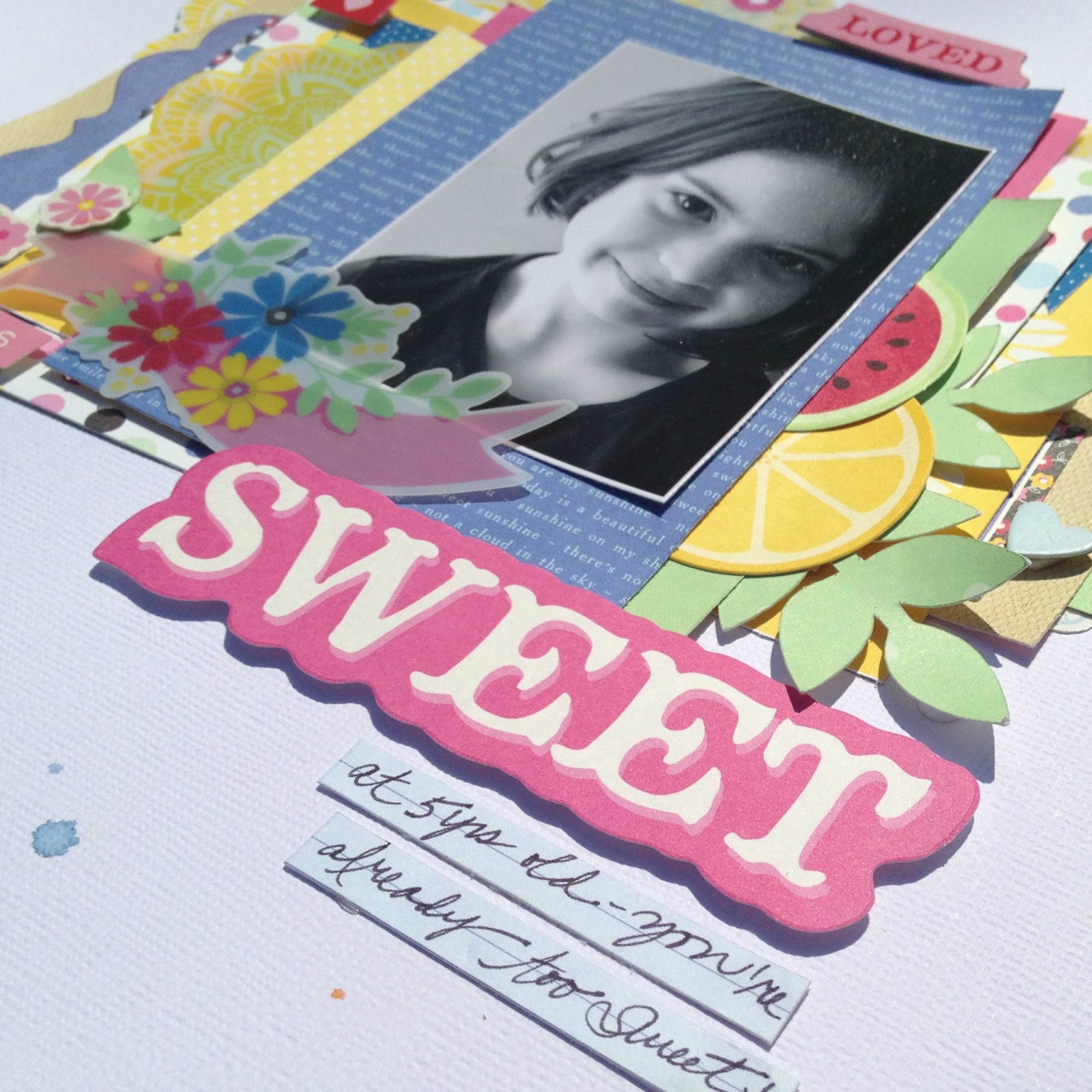 Kristine Davidson My Creative Scrapbook Layering Tips