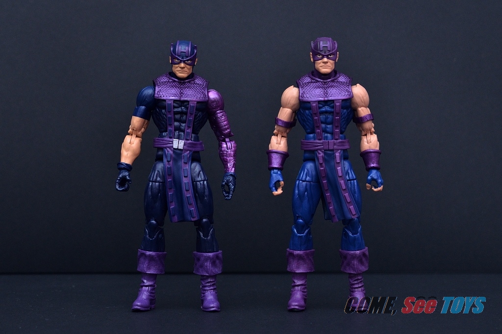 marvel legends hawkeye vintage