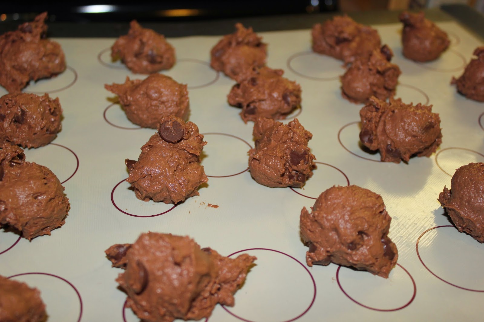 Jessica's Cookery Chocolate Fudge Yogurt Cookies