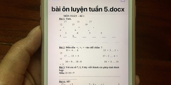 Cách chuyển tài liệu toán file word sang file PDF đơn giản