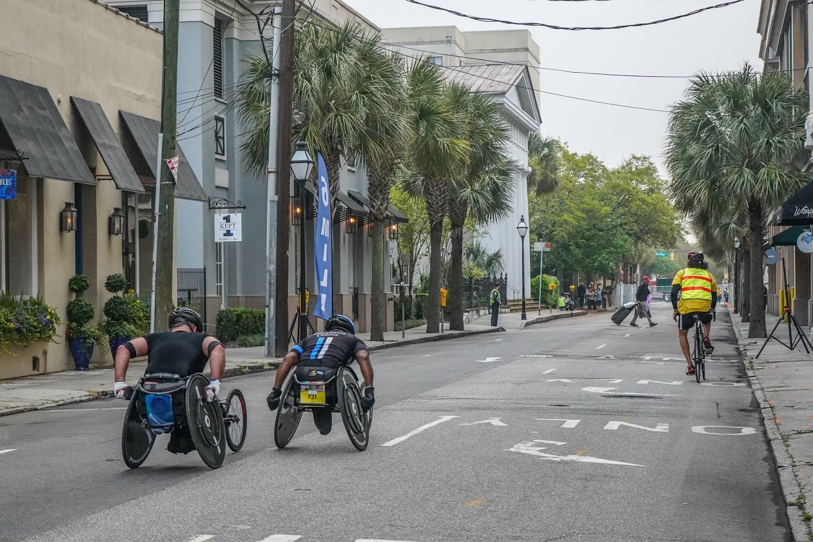 Charleston Daily Photo Cooper River Bridge Run Wheelchair Racers