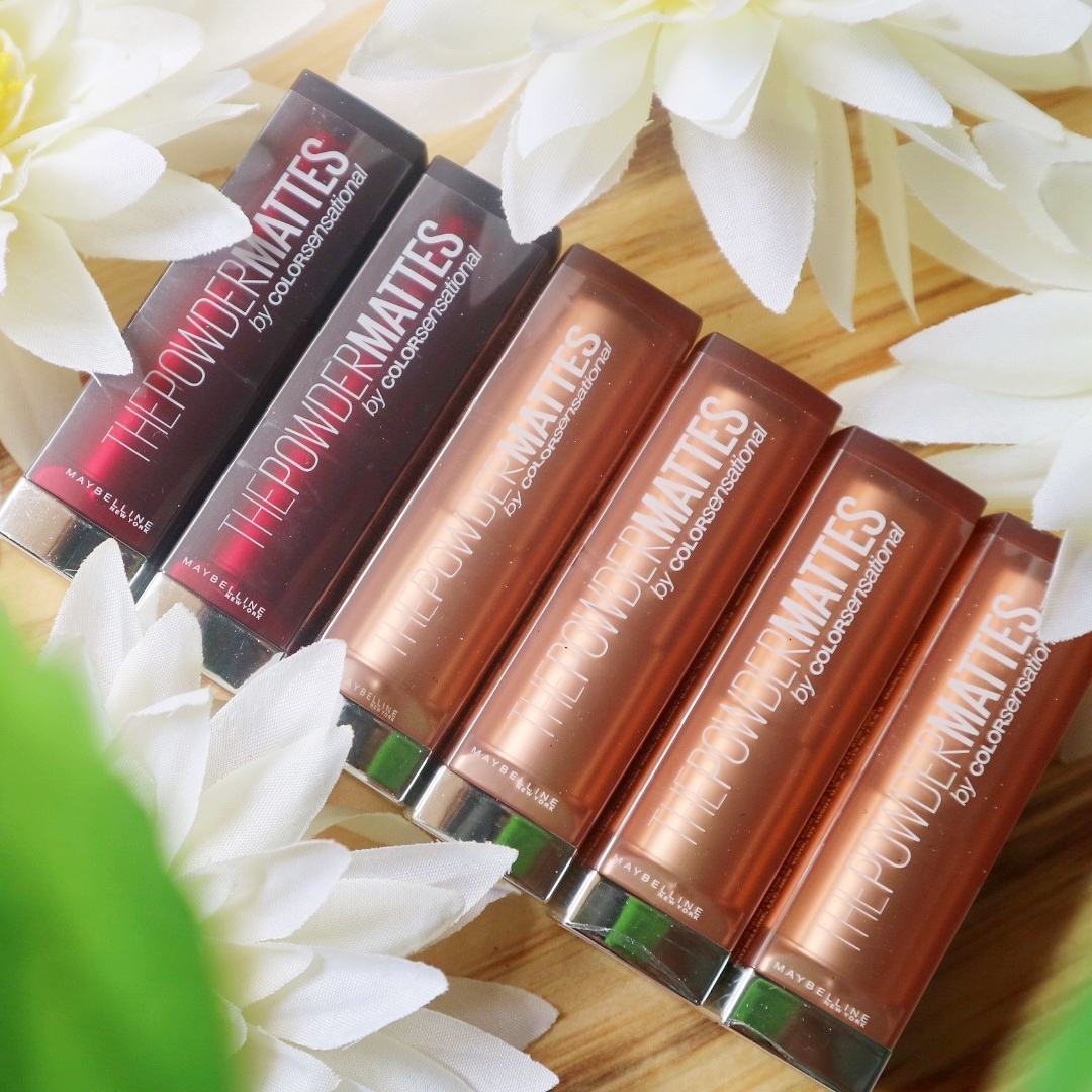 Maybelline the powder mattes by colorsensational.