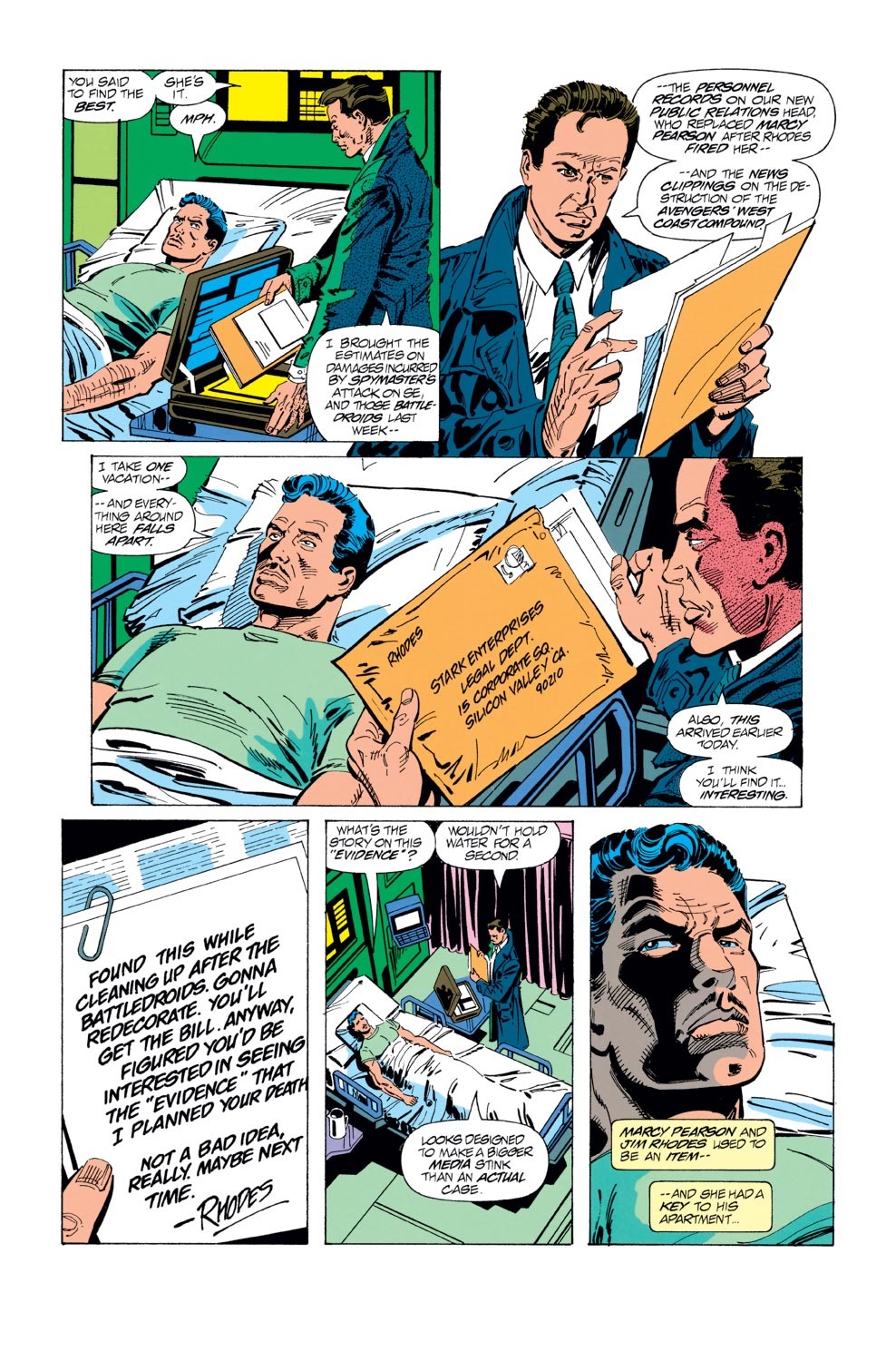 Read online Iron Man (1968) comic -  Issue #292 - 7